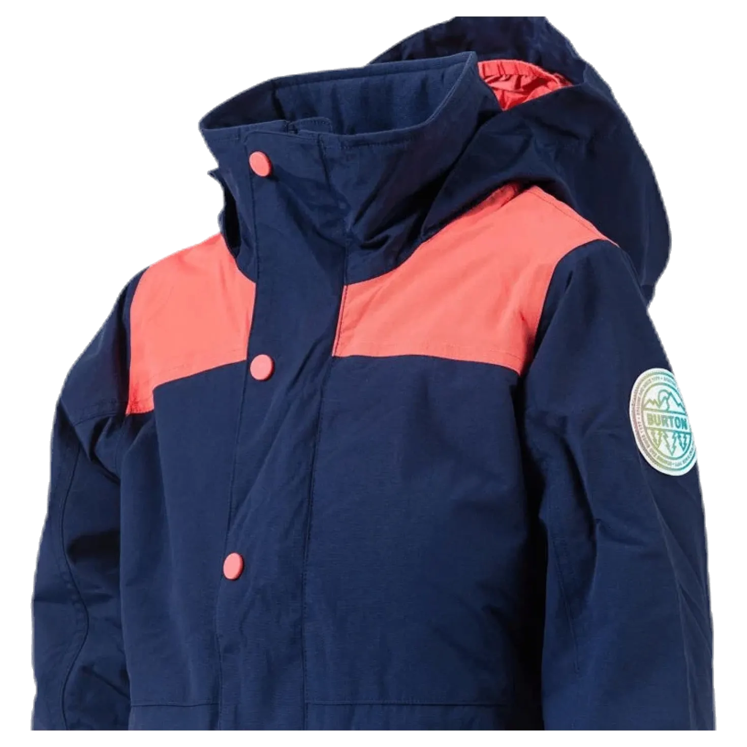 Girls Echo Jackets Blue/Orange