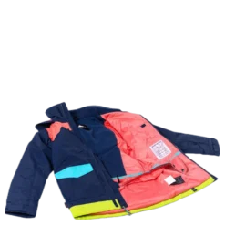 Girls Echo Jackets Blue/Orange