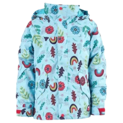 Girls Elodie Jacket Blue/Patterned