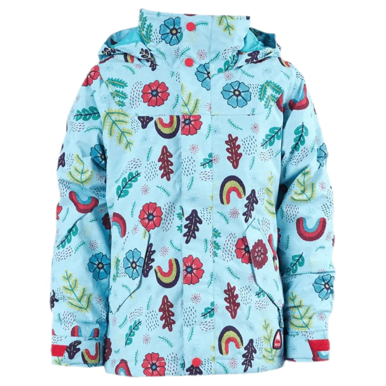 Girls Elodie Jacket Blue/Patterned