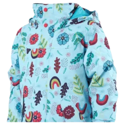 Girls Elodie Jacket Blue/Patterned