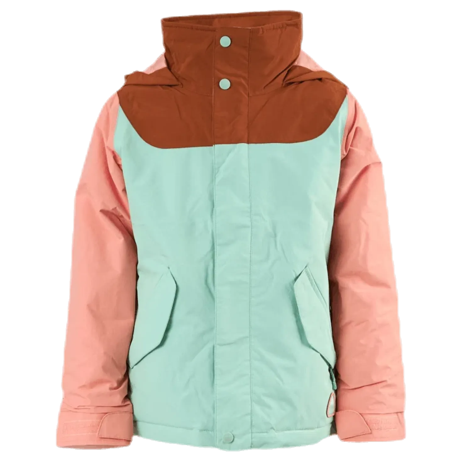 Girls Elodie Jacket Blue/Pink/Brown