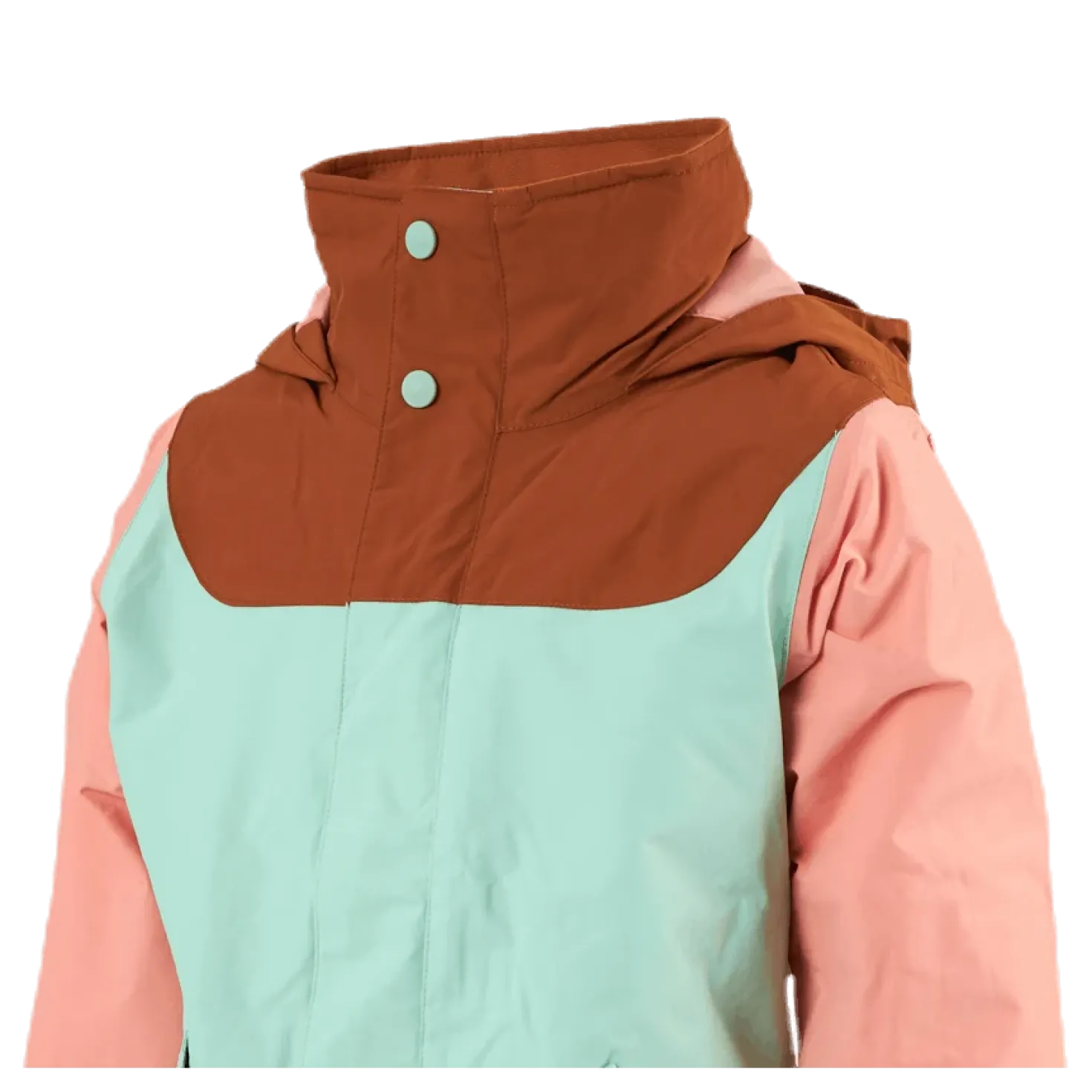 Girls Elodie Jacket Blue/Pink/Brown