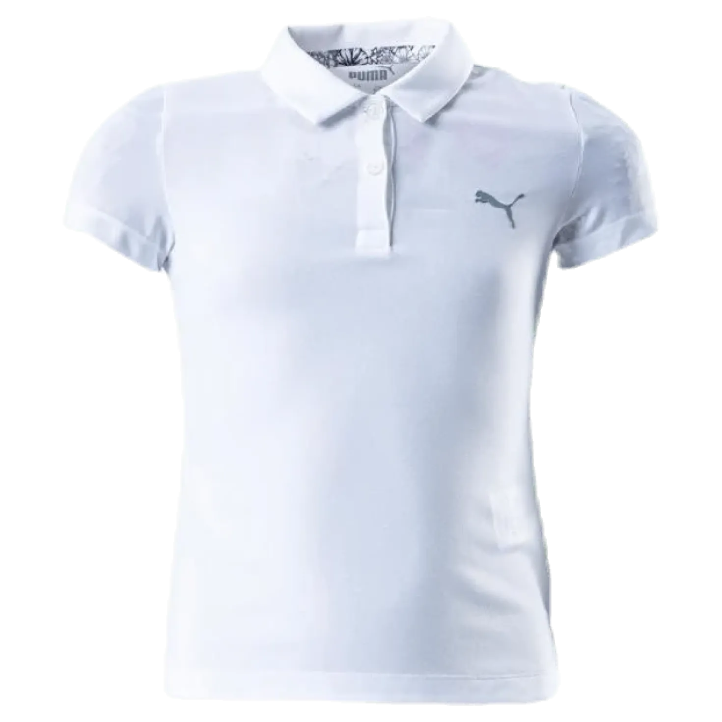Girls Essential Polo White