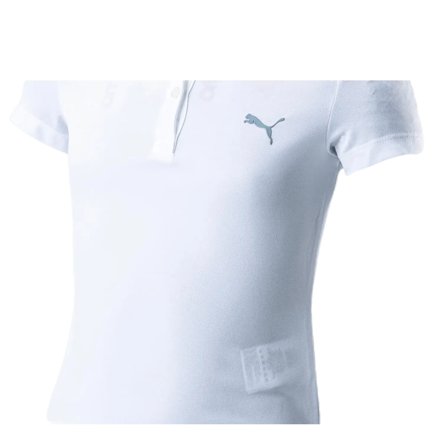 Girls Essential Polo White
