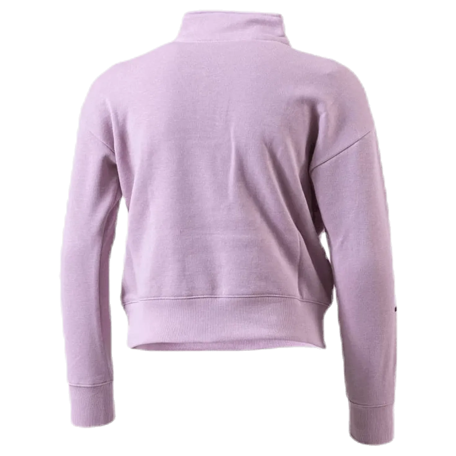 Girls Half Zip Sweatshirt Pink