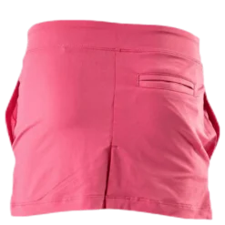 Girls Solid Knit Skirt Pink