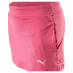 Girls Solid Knit Skirt Pink