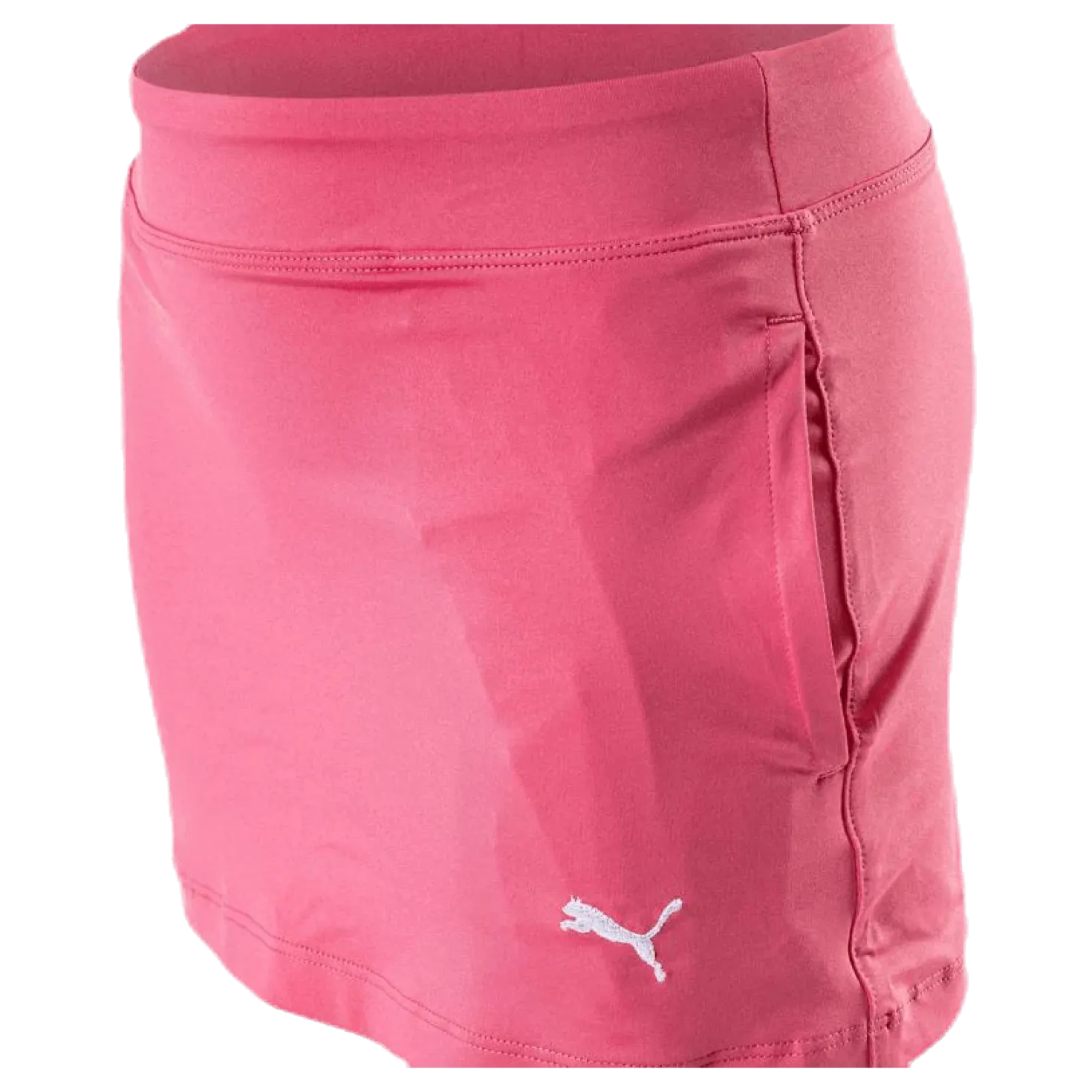 Girls Solid Knit Skirt Pink