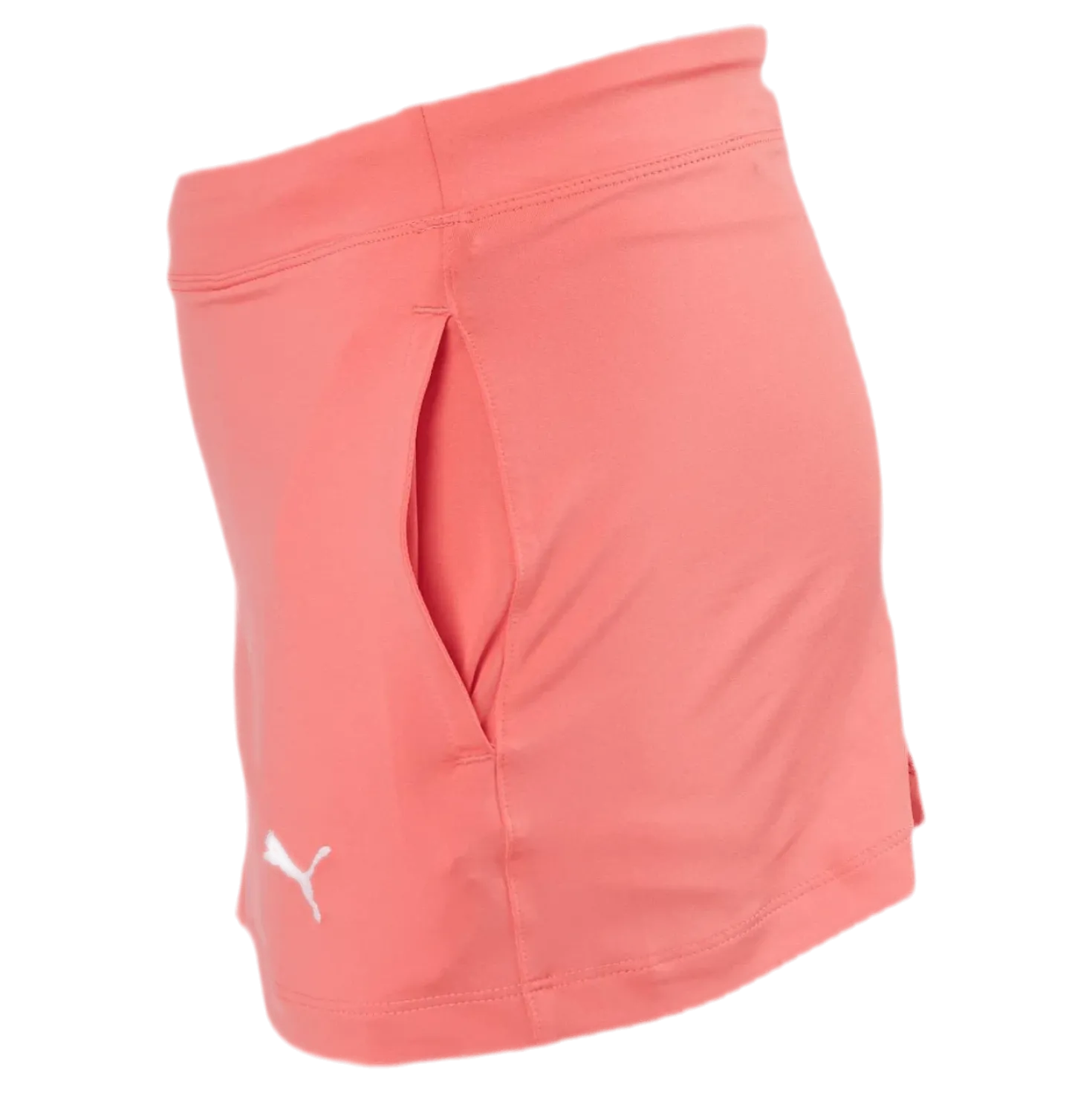 Girls Solid Knit Skirt Pink