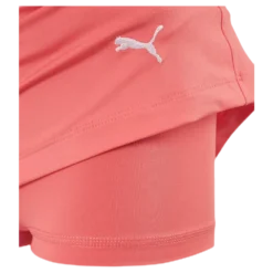 Girls Solid Knit Skirt Pink