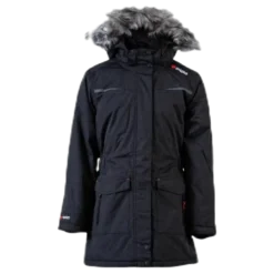 Gitte Girl Melange Parka W-PRO 10000 Grey