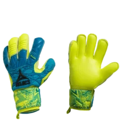 GK Gloves 78 Protection Flat Cut Blue/Yellow