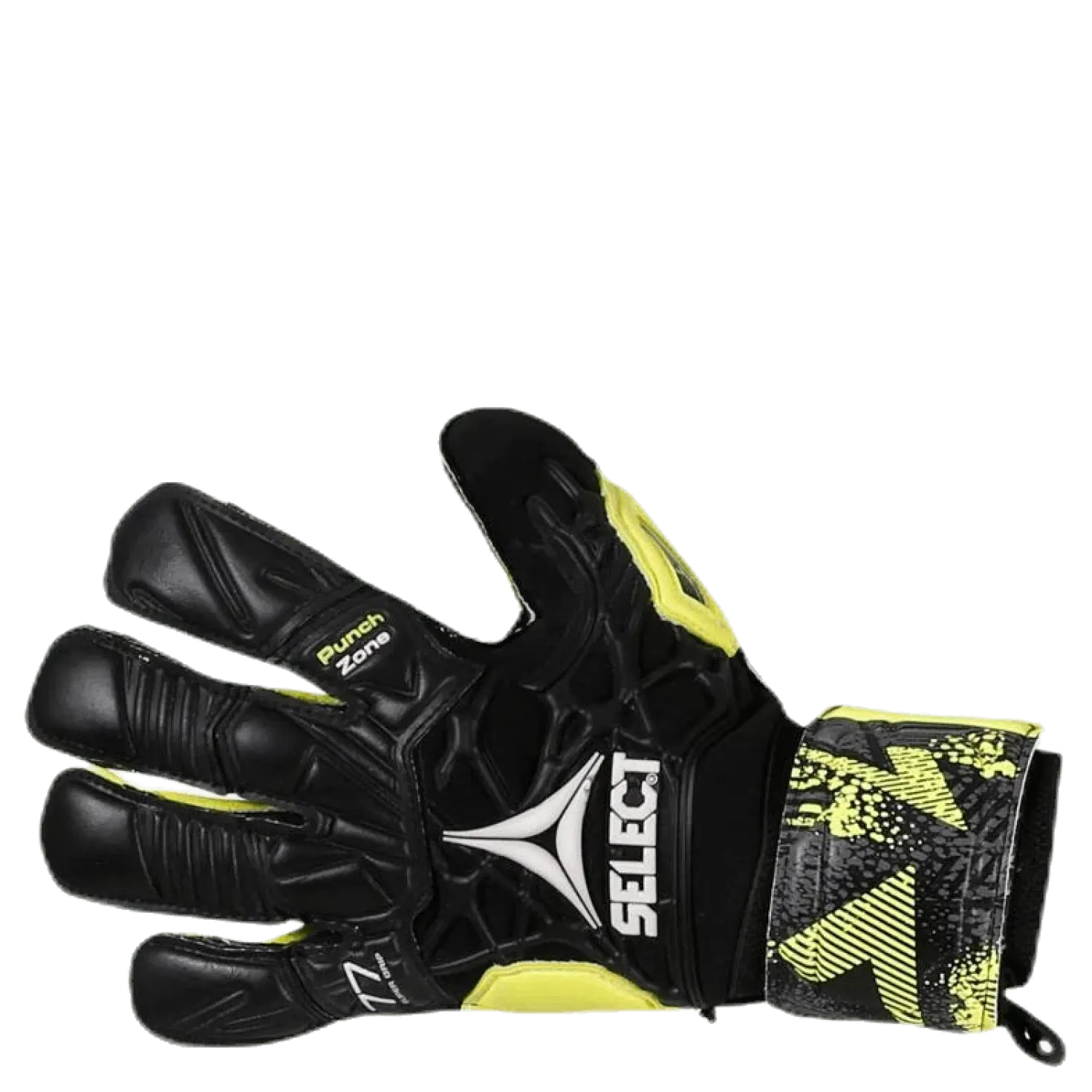 GK Gloves 77 Super Grip Hyla Cut Black/Yellow