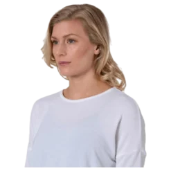 Glamour 3/4 Top Jrs White