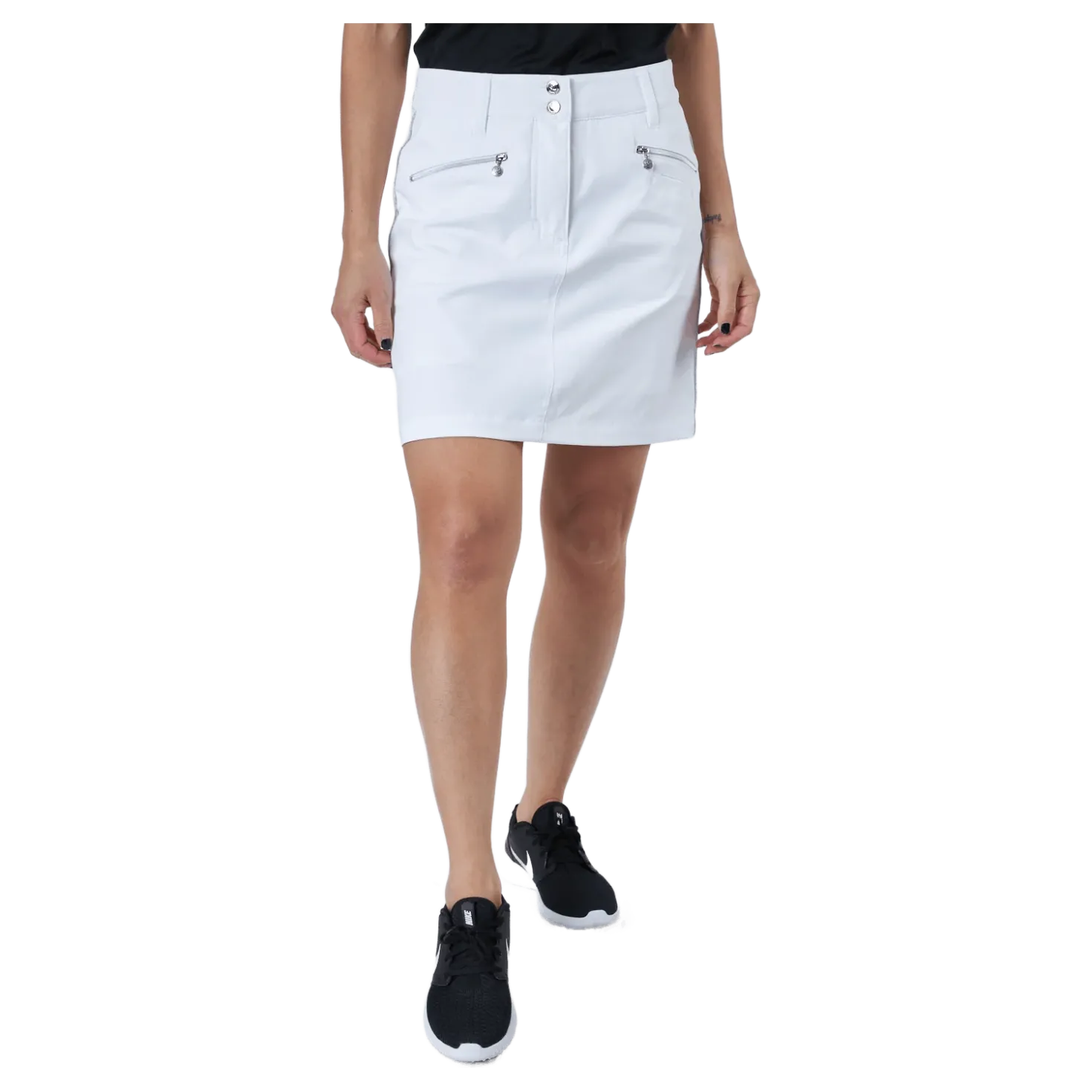 Glam Skort 45 Cm White
