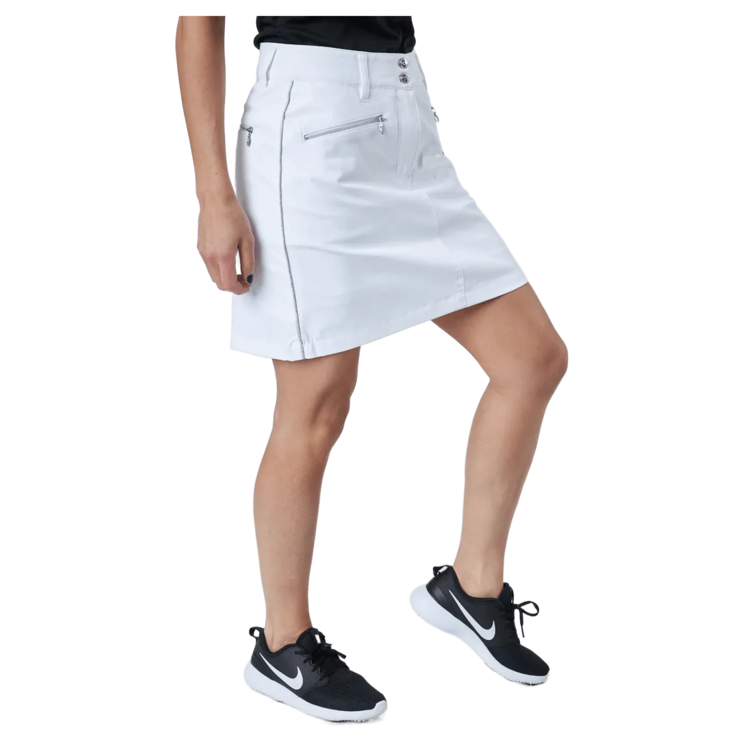 Glam Skort 45 Cm White