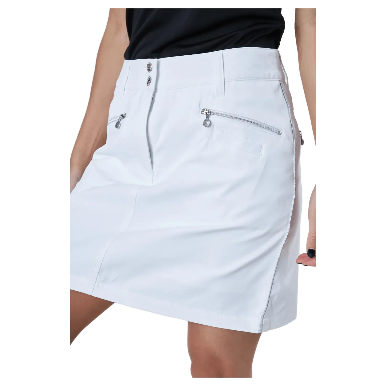Glam Skort 45 Cm White