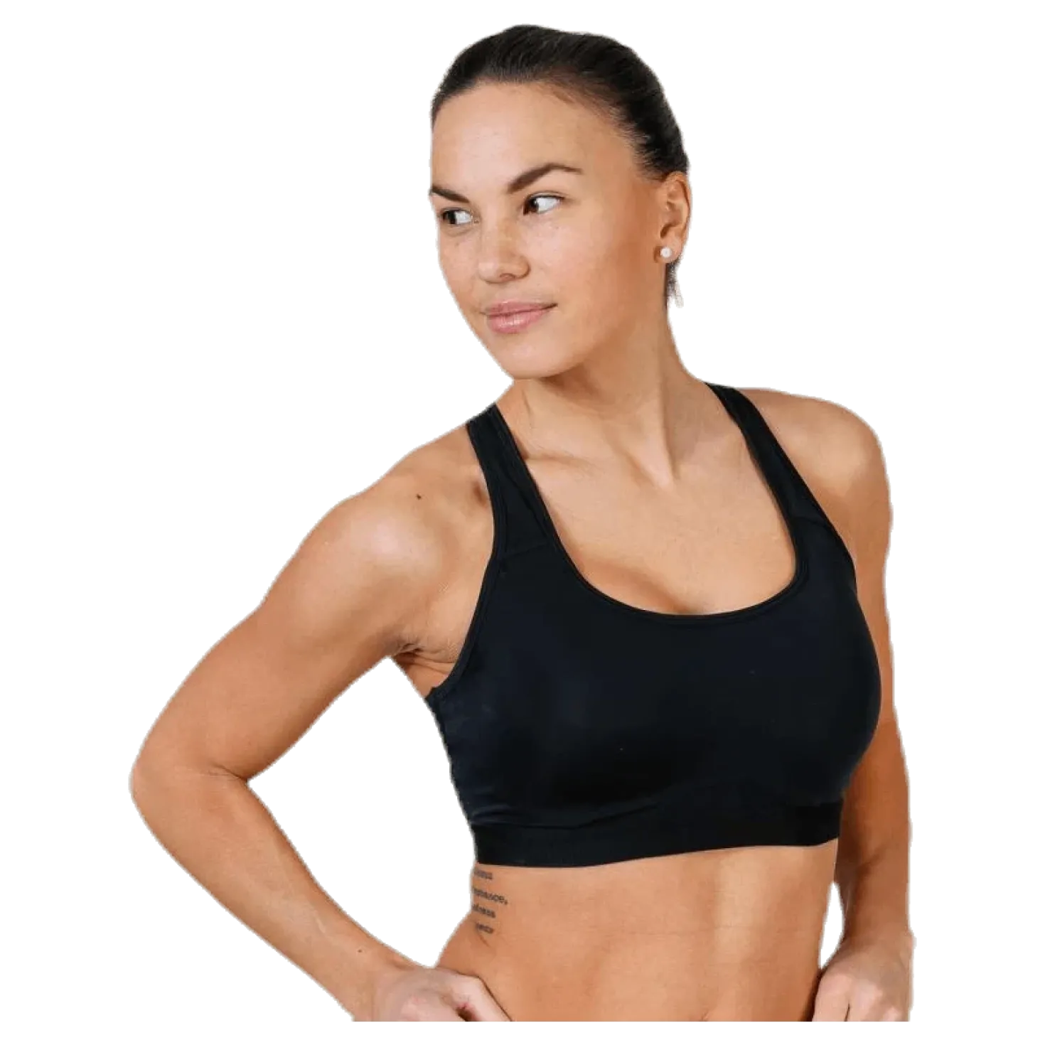 Glaring Sports Bra Black