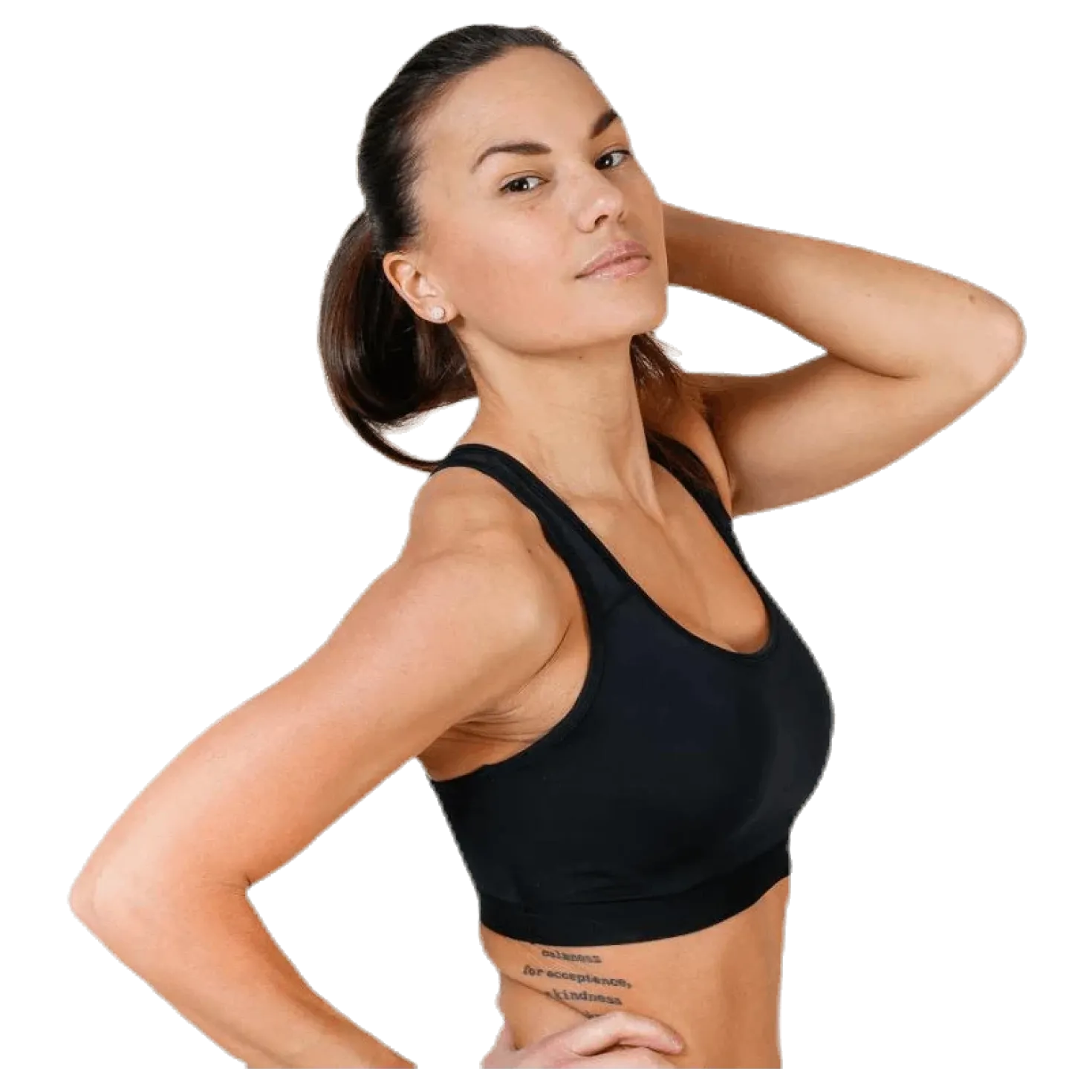 Glaring Sports Bra Black
