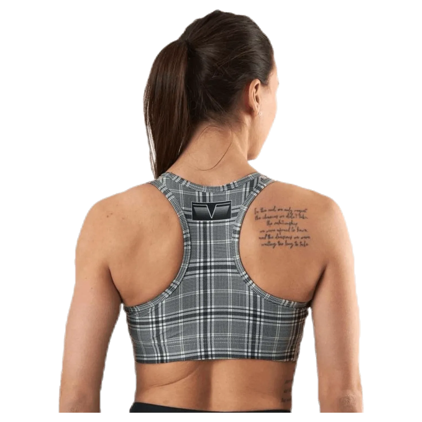 GLNCHCK 3 Sports Bra Black/Beige