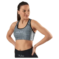 GLNCHCK 1 Sports Bra White/Black