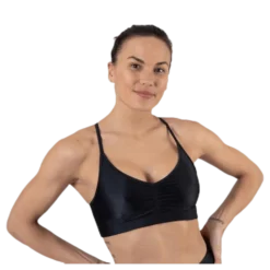 Gloss Bra Top Black