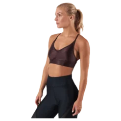 Gloss Bra Top Brown