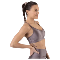 Gloss Bra Top Purple