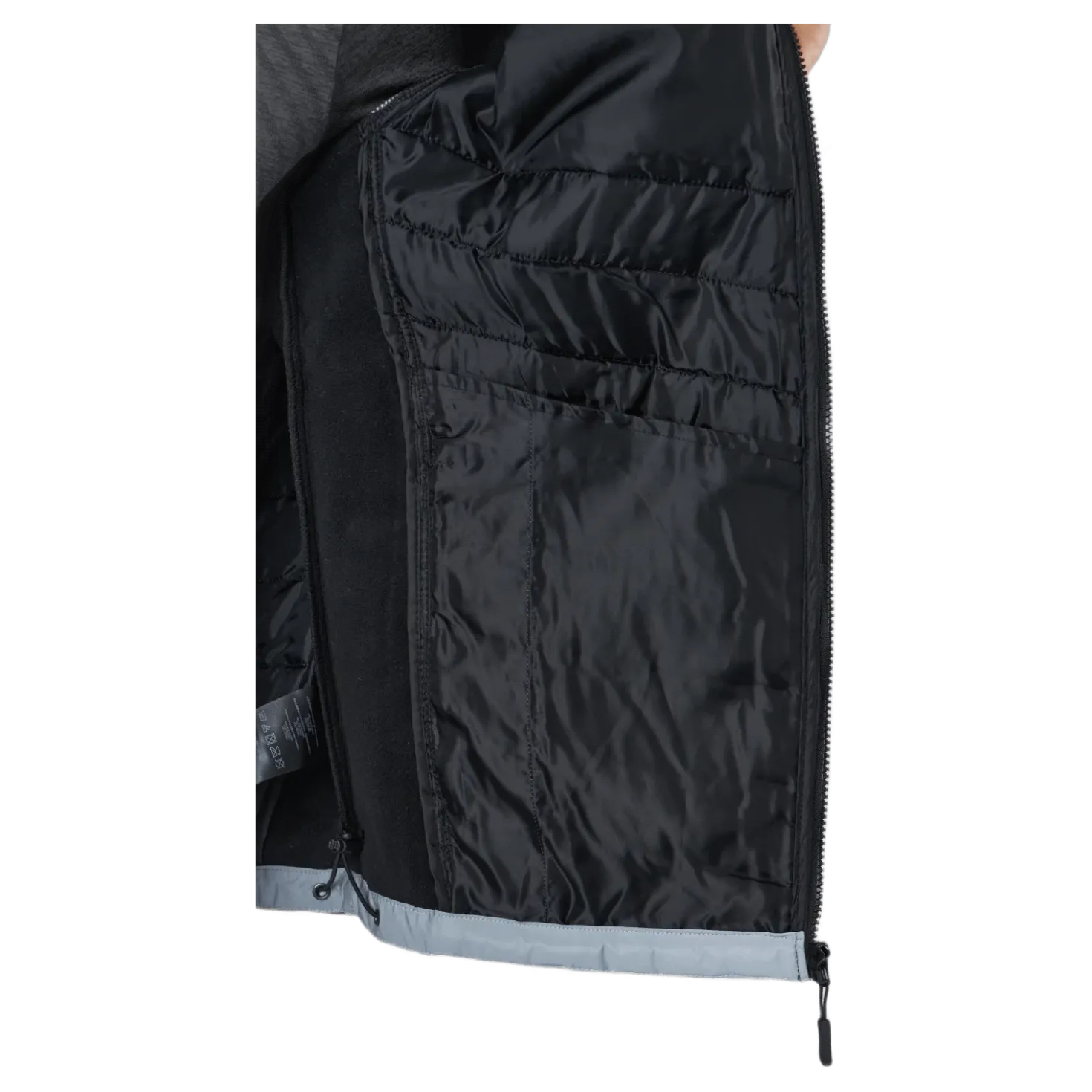 Glow Jacket Reflective Silver