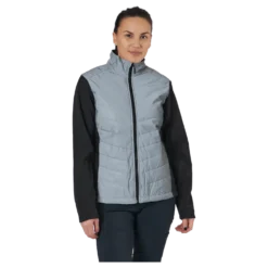 Glow Lady Jacket Reflective Silver