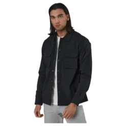 Gordon Tripple Shirt Ls Black