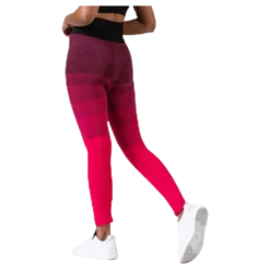 Gradient Seamless Tights Pink