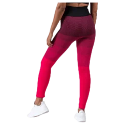 Gradient Seamless Tights Pink