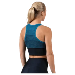 Gradient Seamless Top Blue