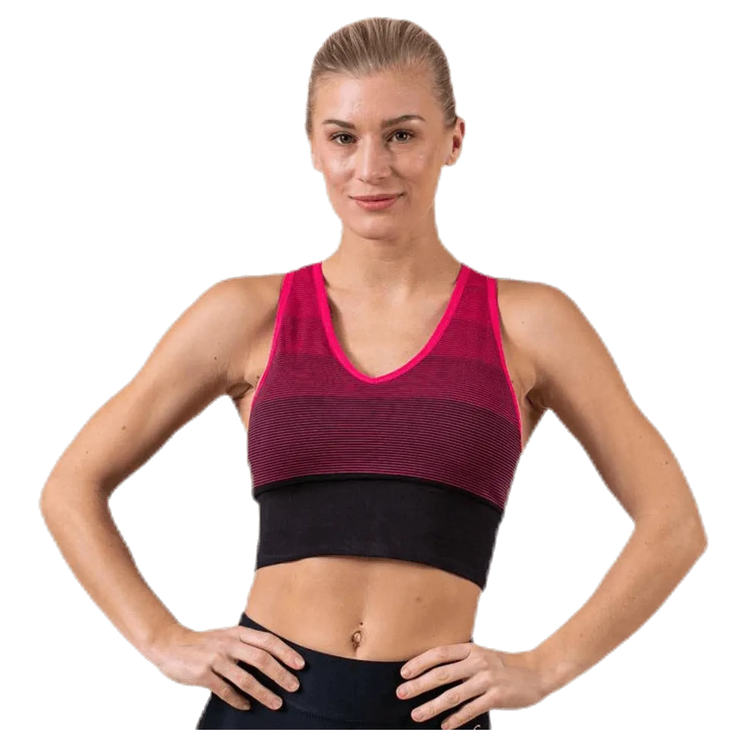 Gradient Seamless Top Pink