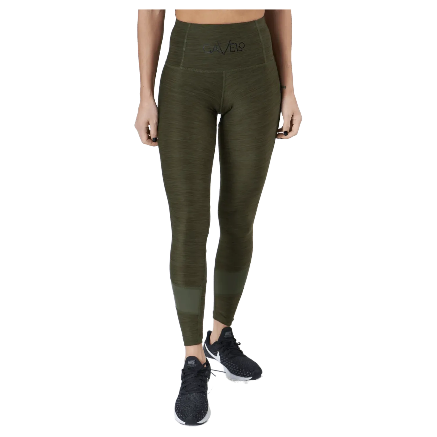 Green Melange Swirl Army Green