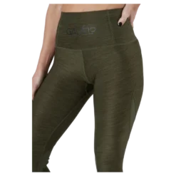 Green Melange Swirl Army Green