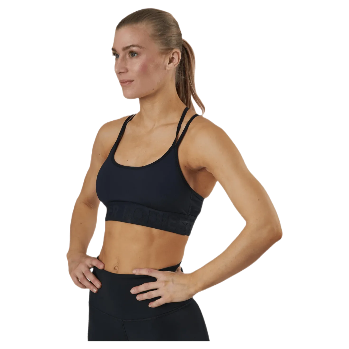 Gym Sports Bra Black