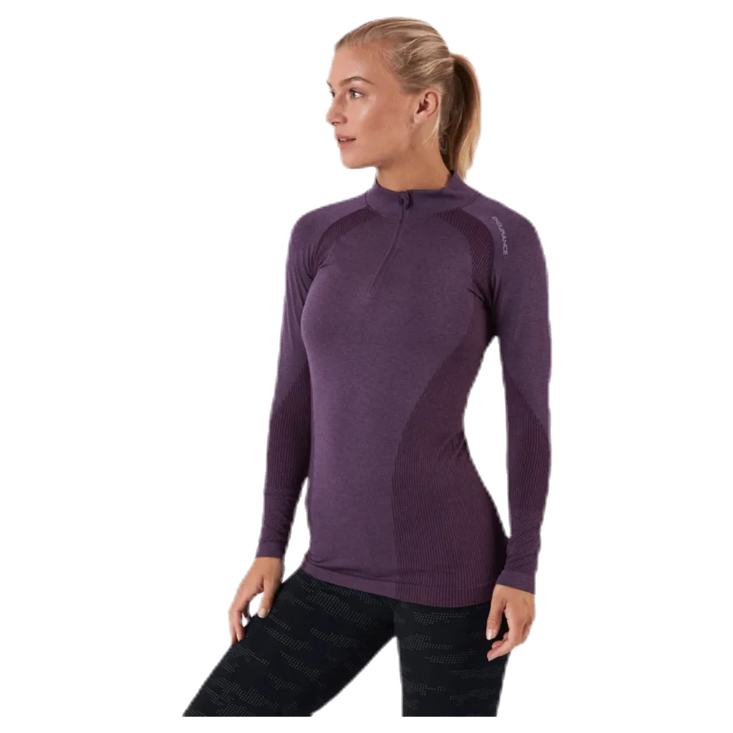 Halen Seamless Midlayer Purple