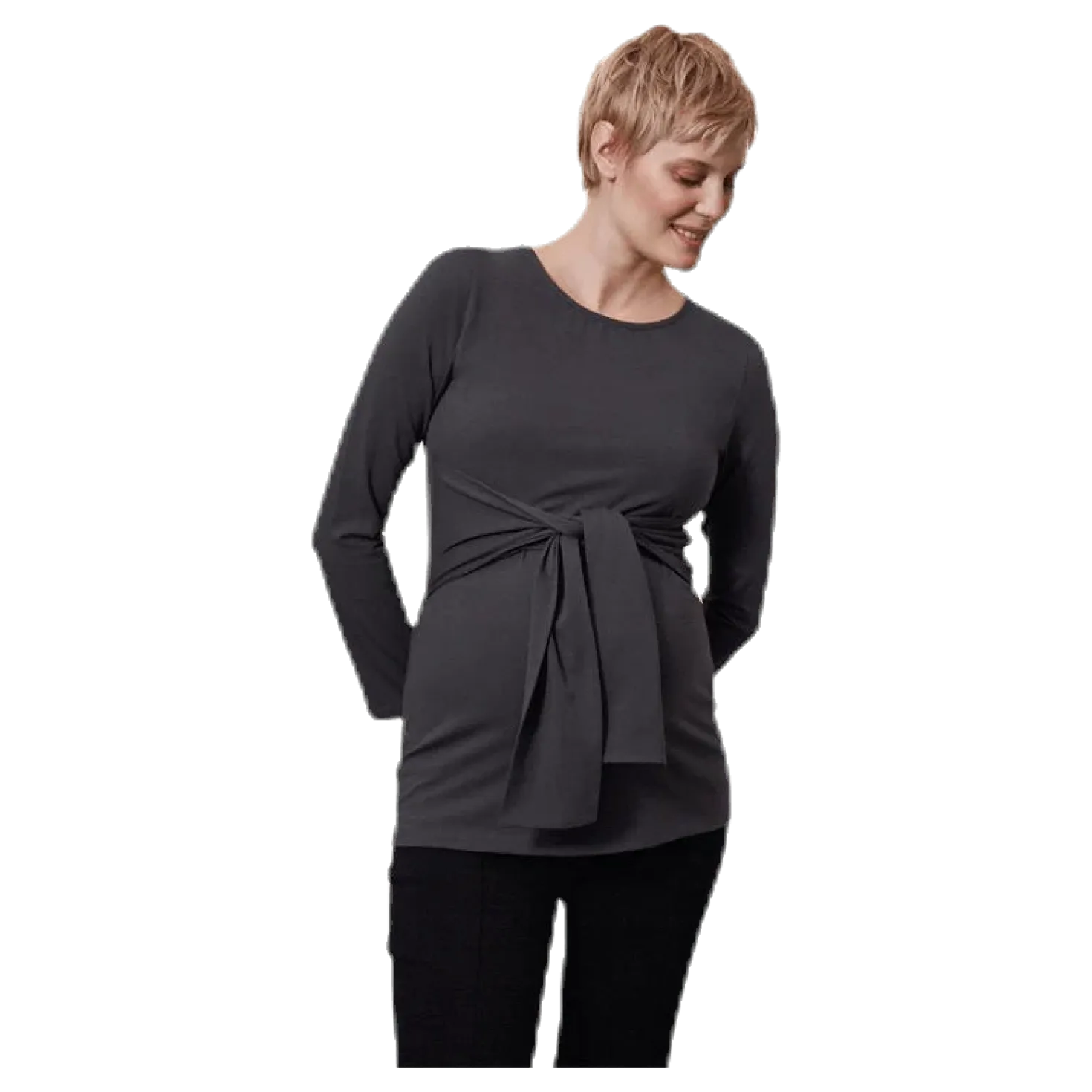 Haley Top Grey
