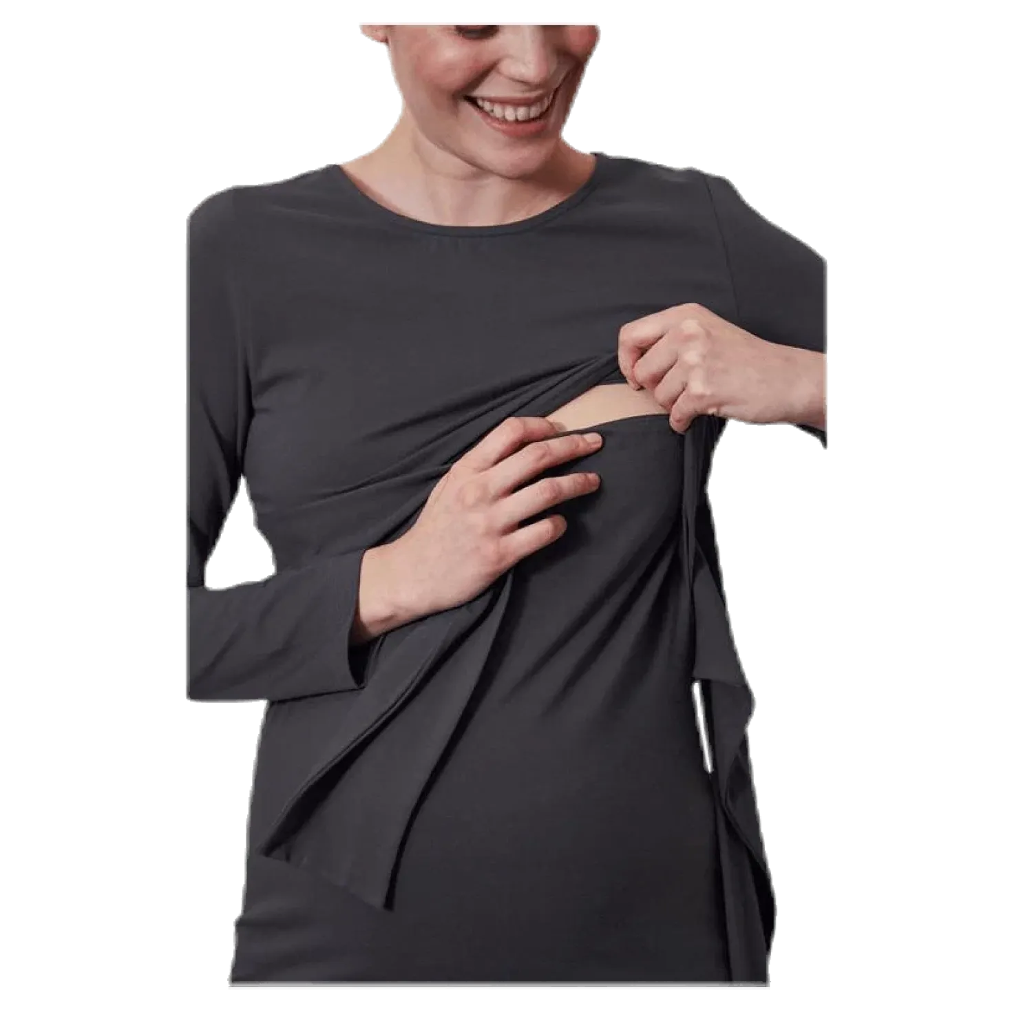 Haley Top Grey