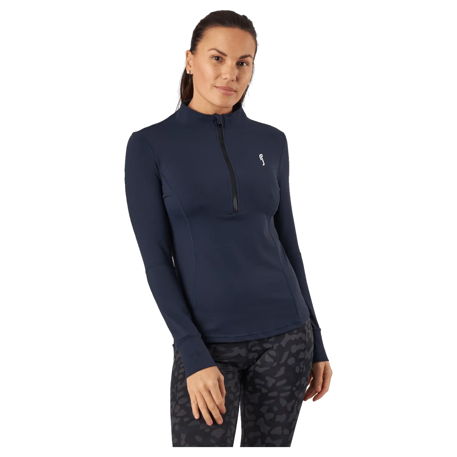 Half Zip Sweater Dark Blue