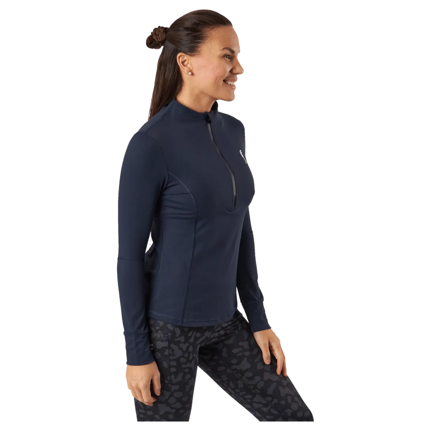 Half Zip Sweater Dark Blue