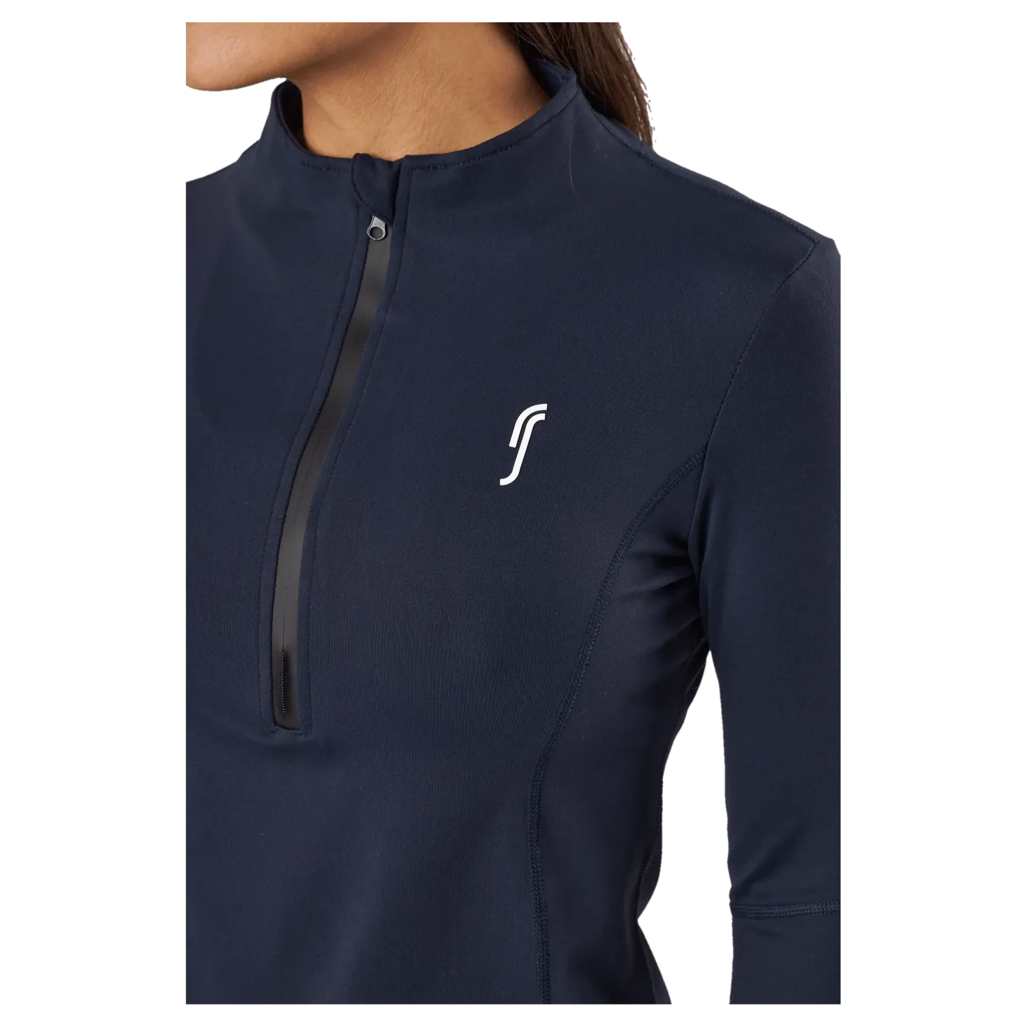 Half Zip Sweater Dark Blue