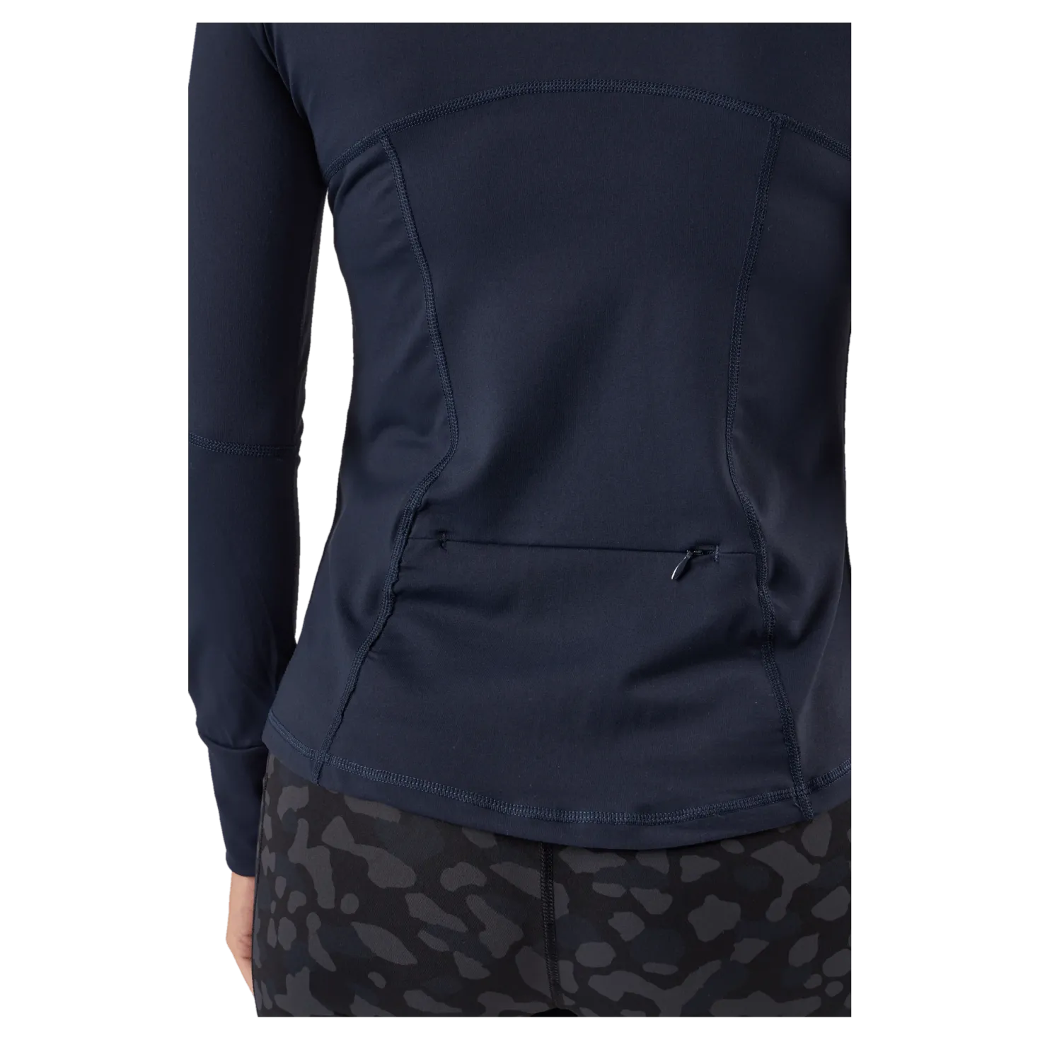Half Zip Sweater Dark Blue
