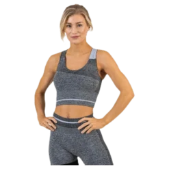 Halley Seamless Bra Black/Grey