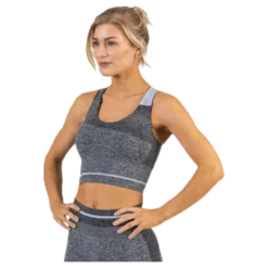 Halley Seamless Bra Black/Grey