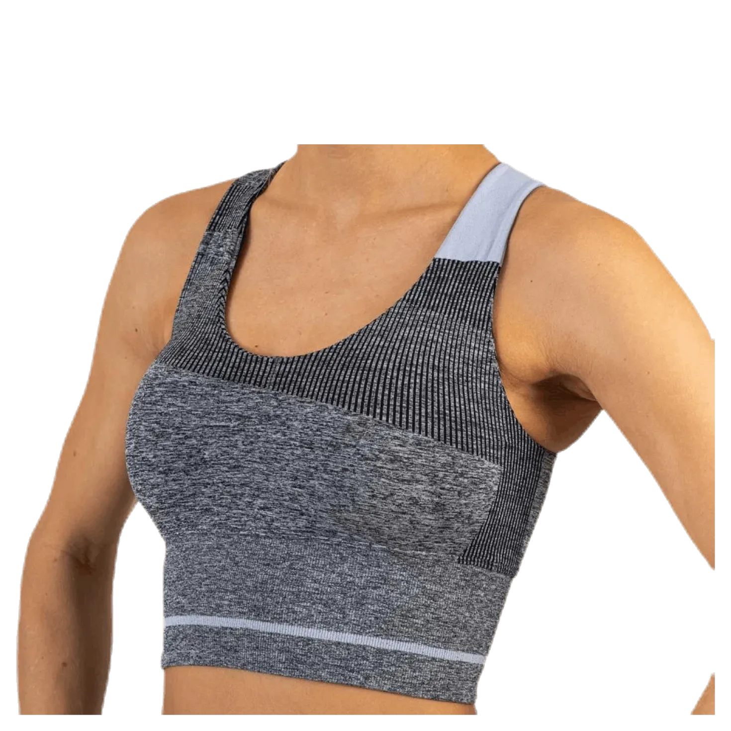 Halley Seamless Bra Black/Grey