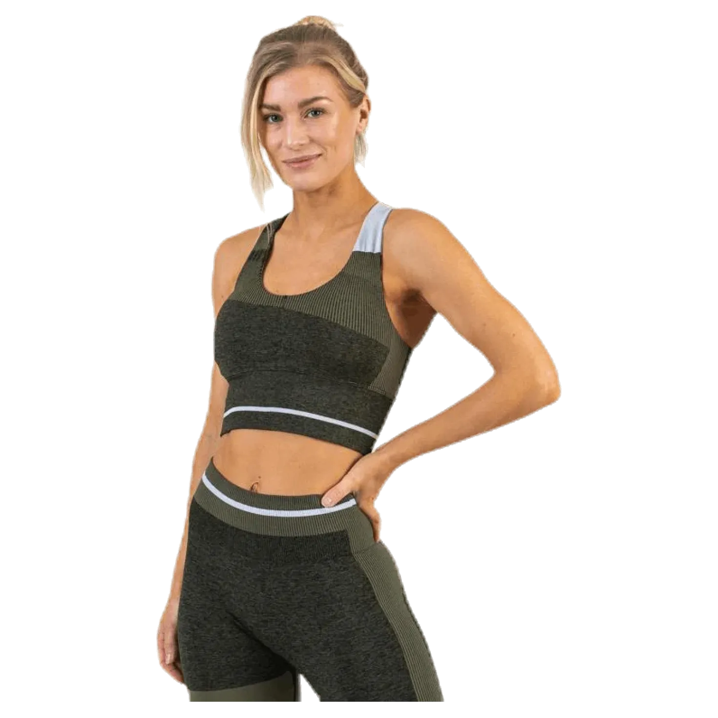Halley Seamless Bra Green